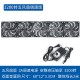 安霞12cm大风量高转速暴力风扇220V笔记本机柜暖气片散热服务器水冷排