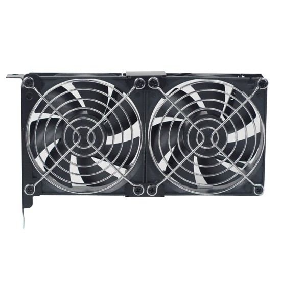 华顾显卡伴侣散热风扇显卡辅助散热器通用支架机箱PCI位伴侣8CM 9CM静音风扇