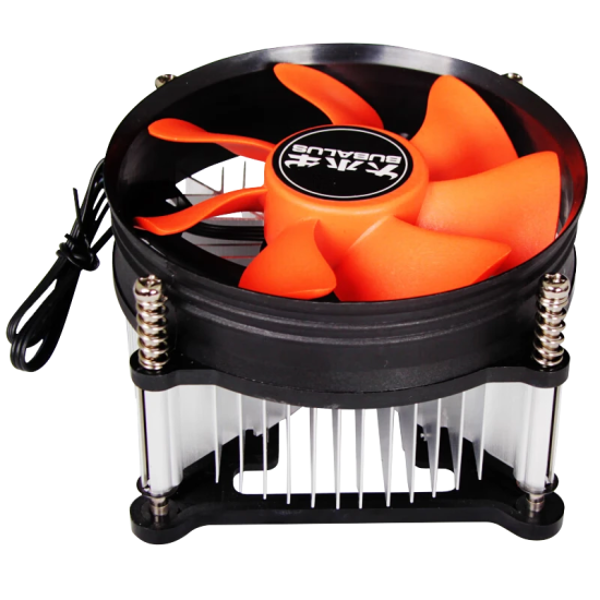 大水牛 BUBALUSL5 CPU散热器（支持INTEL115X/台式电脑风冷散热器/9CM风扇/附带硅脂） L5红色(9cm风扇/Intel/锁具)