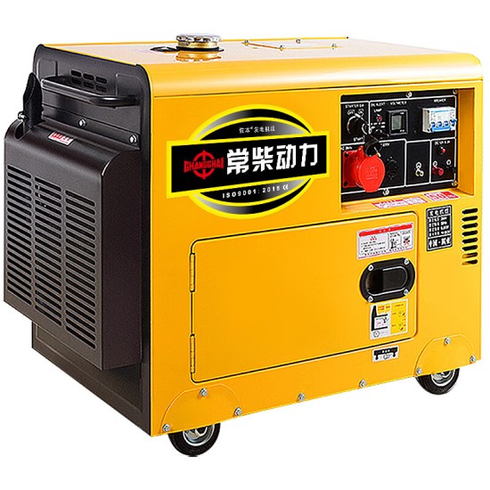 常柴柴油发电机3/5/6/单相220V家用 12KW低噪音