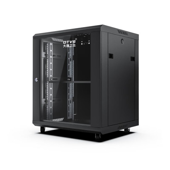 DTVS大唐卫士 42U机柜D1-6042服务器机柜交换机配电机柜加厚19英寸标准2米网络机柜 全国多仓齐发