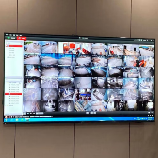 wsmnfc高清监控显示屏32/42/50/55/75监视器大屏挂墙安防电脑会议显示器