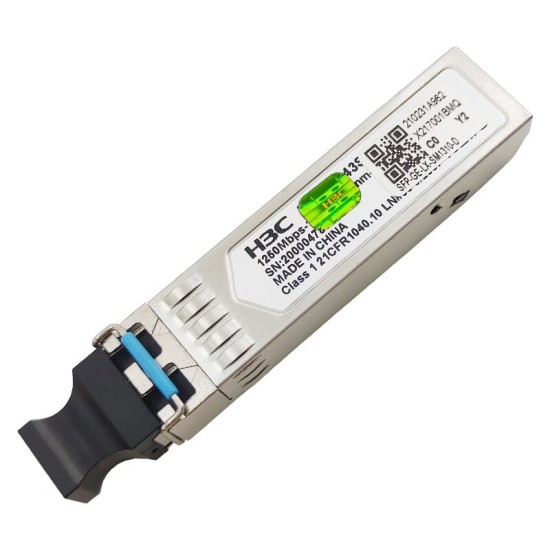 H3C 千兆/万兆单模光模块 SFP-GE-LX-SM1310nm-D/A 千兆/万兆多模