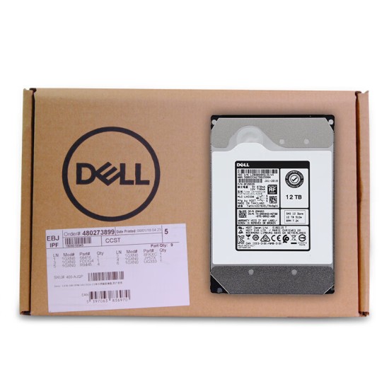 戴尔（DELL）企业级服务器硬盘配件 SAS 1TB 2TB 3TB 4TB 6TB 8TB 10TB