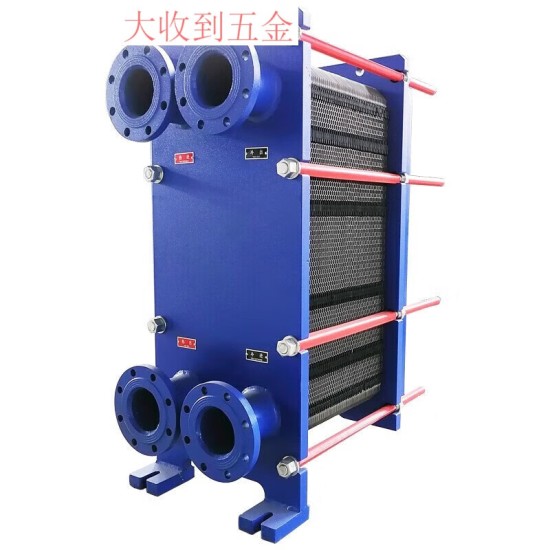 不锈钢板式换热器板换热交换器工业用地暖蒸汽钎焊冷热油水换热器