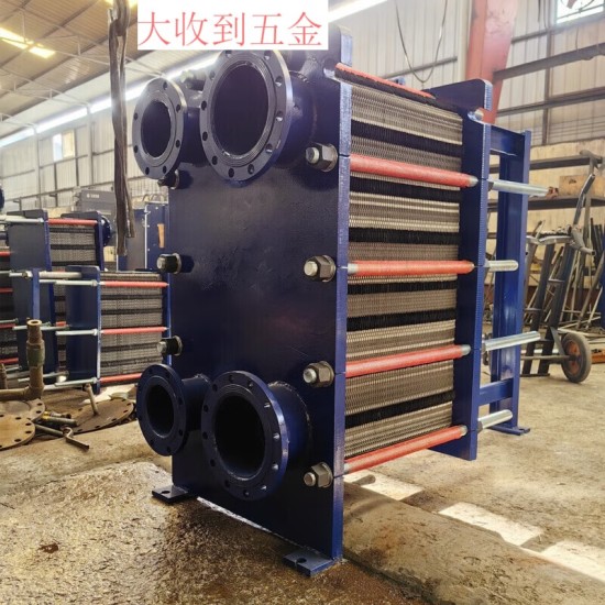 不锈钢板式换热器板换热交换器工业用地暖蒸汽钎焊冷热油水换热器