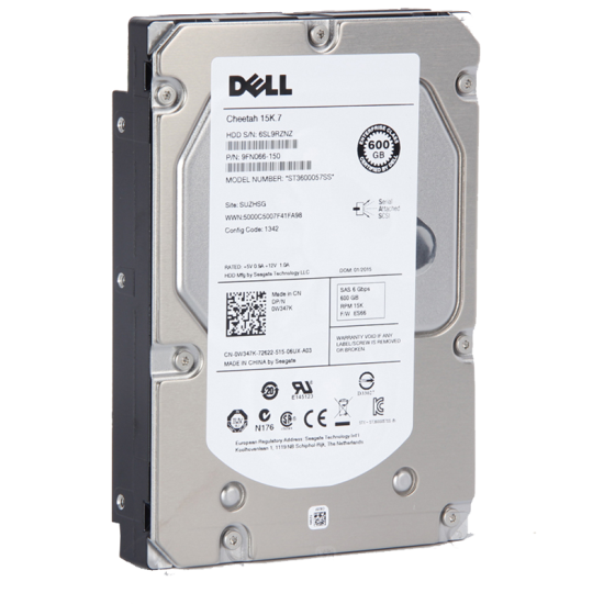 戴尔（DELL）企业级服务器硬盘配件 SAS 1TB 2TB 3TB 4TB 6TB 8TB 10TB