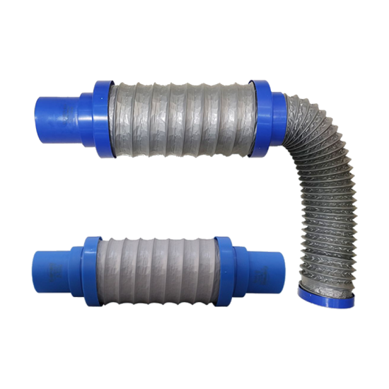 磐烨新风系统专用前端消音主管降噪静音75/110风口中段末端消音器75 110进风排风口