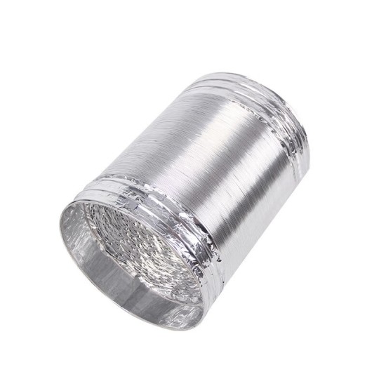 迈特风加厚PVC铝箔复合软管新风软管伸缩软管通风管排风管新风系统专用