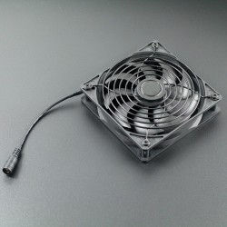 晶颜 12CM高转速暴力风扇大风量 涡轮增压风扇220V电脑机柜显卡架风扇 服务器水冷排散热风扇排